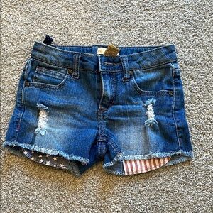 Denim Distressed Women Shorts